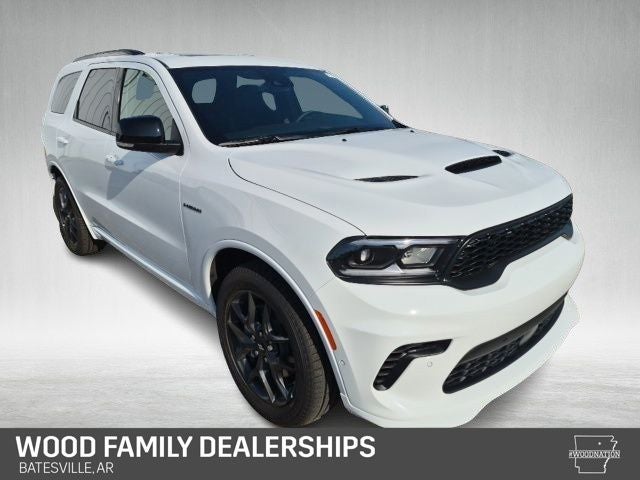 2026 Dodge Durango DURANGO GT PREMIUM AWD HEMI V8 in White Knuckle Clear-Coat Exterior Paint — front three-quarter view