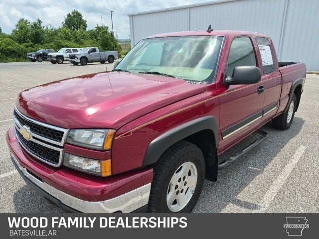 2006 Chevrolet Silverado 1500 LT1 in Sport Red Metallic — front three-quarter view