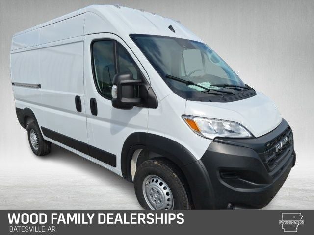 2026 RAM Ram ProMaster RAM PROMASTER 1500 TRADESMAN CARGO VAN HIGH ROOF 136' WB in Bright White Clear-Coat Exterior Paint — front...