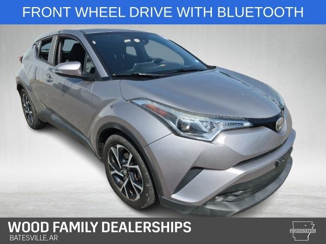 2018 Toyota C-Hr Base in Gray — front three-quarter view